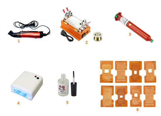 Colle 50g pour reconditionner écran LCD