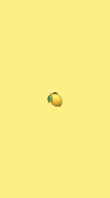 Fond d'écran emoji citron