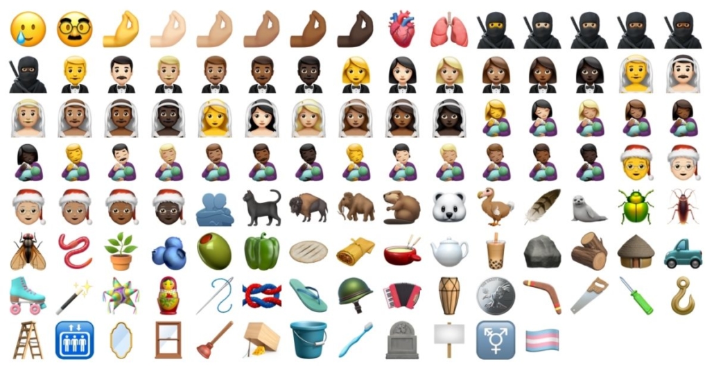 Emojis iOS 14.2