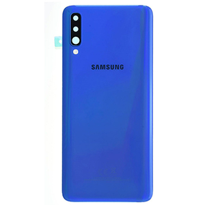 Vitre arrière Galaxy A70 Bleu